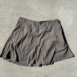 CALIA by Carrie Underwood Taupe Circle Skater Skirt